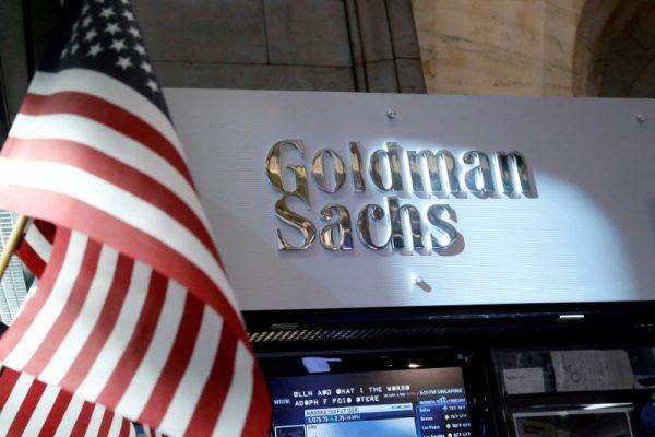 A view of the Goldman Sachs stall on the floor of the New York Stock Exchange, N.Y., on July 16, 2013. (Brendan McDermid/Reuters)