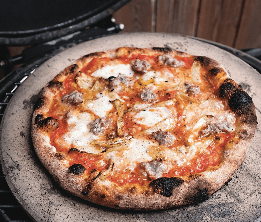Kamado-Grilled Neapolitan Pizza