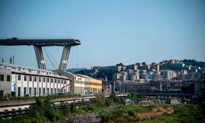 New Car Found in Rubble of Collapsed Genoa Bridge