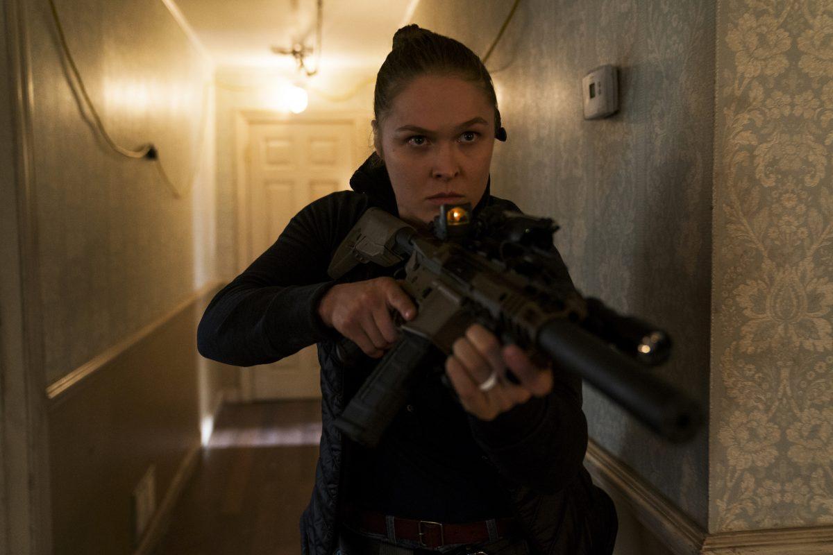 Ronda Rousey stars as Sam Snow in “Mile 22.” (Murray Close//STXfilms)