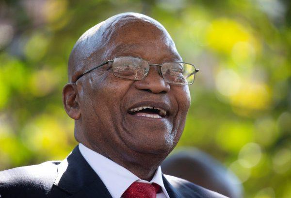 Former South African President Jacob Zuma reacts after his court appearance in Pietermaritzburg, South Africa, July 27, 2018. (Reuters/Rogan Ward)