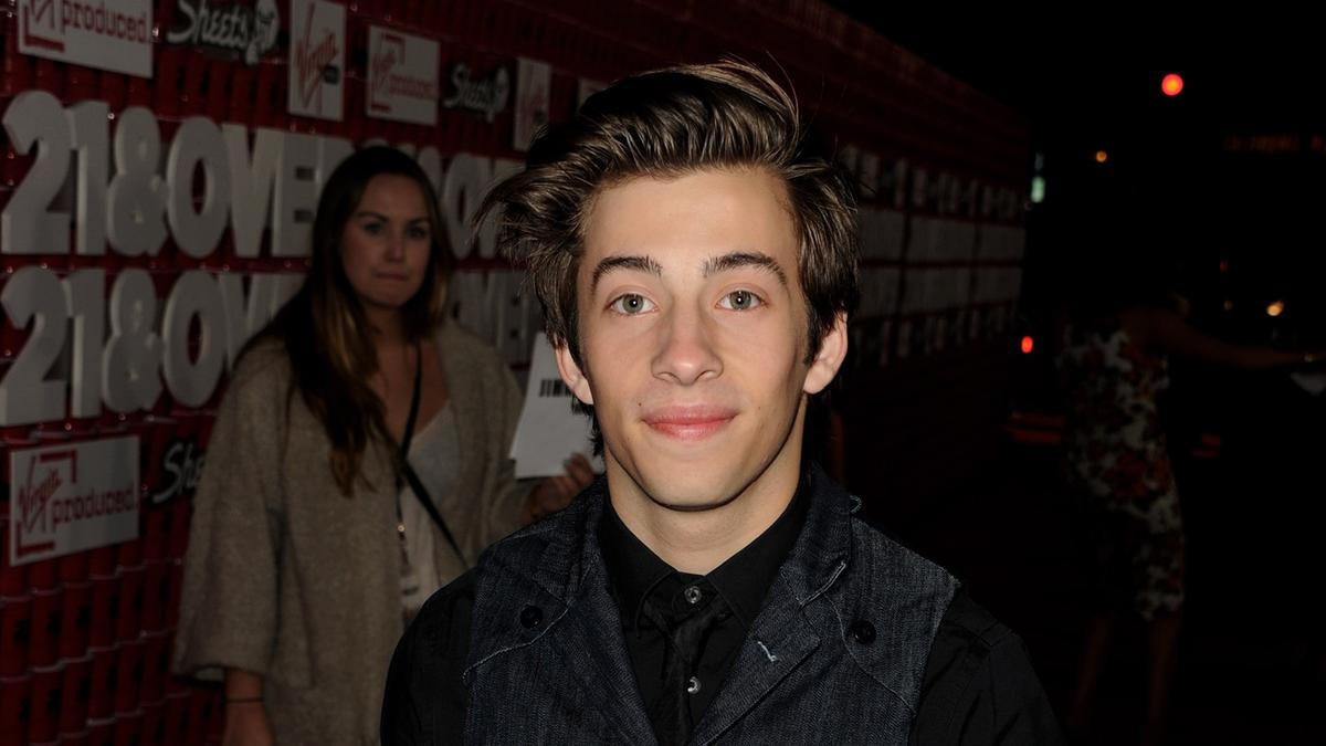 Actor Jimmy Bennett arrives at the premiere of Relativity Media's '21 And Over' at the Village Theatre in Los Angeles on Feb. 21, 2013. (Kevin Winter/Getty Images)
