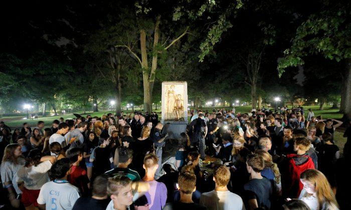Police Seek Protesters Who Toppled Confederate Statue in North Carolina