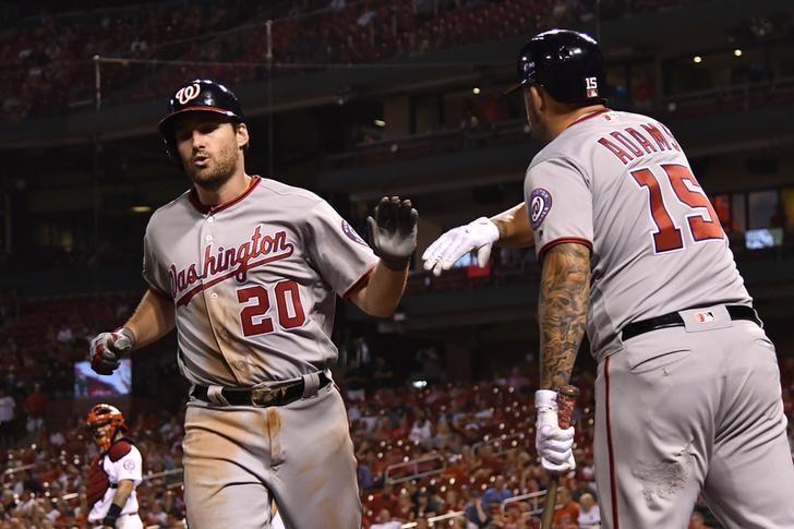 MLB Notebook: Nats Deal 2B Murphy to Cubs, 1B Adams to Cards