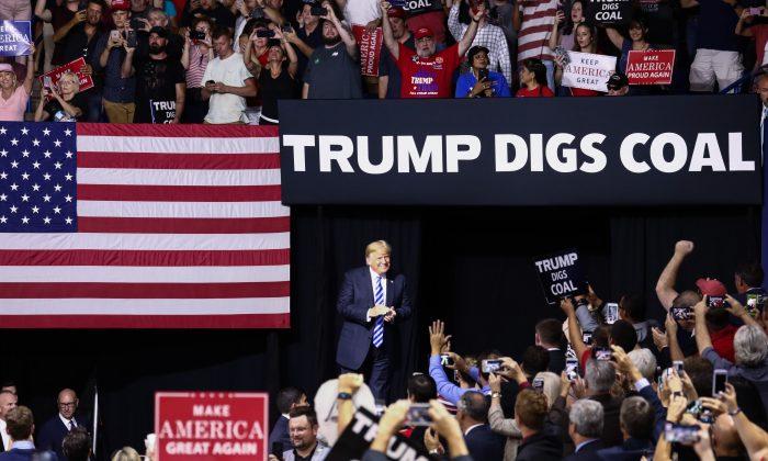 Trump, Coal Miners Celebrate Resurgence in West Virginia