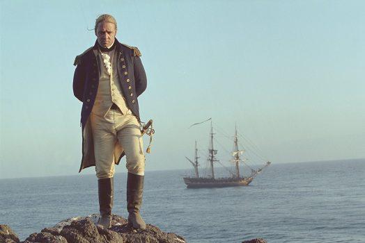 Russell Crowe in the 2003 film “Master and Commander: The Far Side of the World,” in which the first sighting of the Galapagos Islands is accompanied by Bach’s Prelude from Suite No. 1. (20th Century Fox Film Corporation and Universal Studios and Miramax Film Corp.)