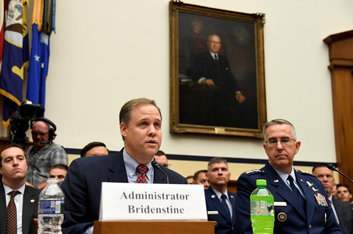 NASA Chief Excited About Prospects for Exploiting Water on the Moon