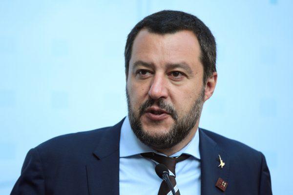 File photo of Italy's Matteo Salvini at a news conference in Innsbruck, Austria, on July 12, 2018. Salvini is pushing back against calls to nationalize Italy’s motorway network. (Lisi Niesner/Reuters/File Photo)