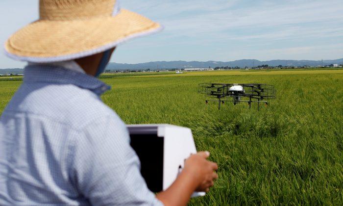 Drones Offer High-Tech Help to Japan’s Aging Farmers