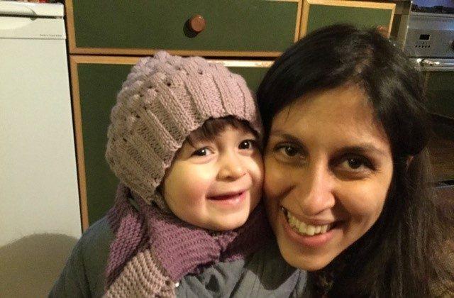 Nazanin Zaghari-Ratcliffe and her daughter Gabriella pose for a photo in London on Feb. 7, 2016. (Karl Brandt/Courtesy of Free Nazanin campaign/Handout via Reuters)
