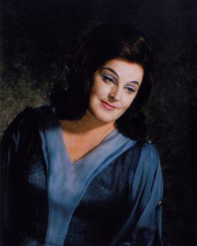 Birgit Nilsson as Isolde for the Vienna State Opera. (Wien Fayer)