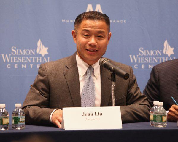 John Liu at The New York City Mayoral Forum on Cultural Sensitivity & Tolerance at the Museum of Tolerance on Aug. 14, 2013 in New York City. (Taylor Hill/Getty Images)