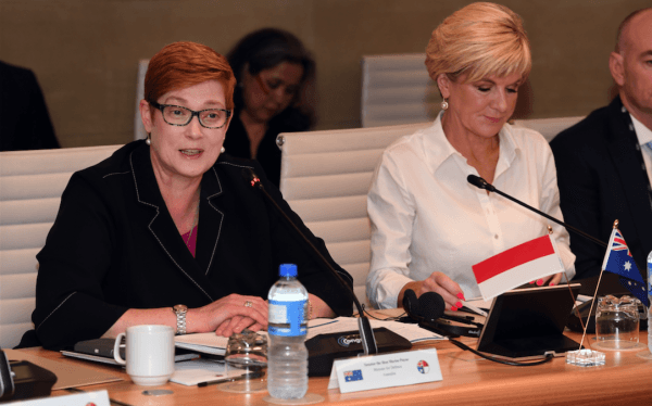 Australia's new Minister of Foreign Affairs Marise Payne. (William West-Pool/Getty Images)