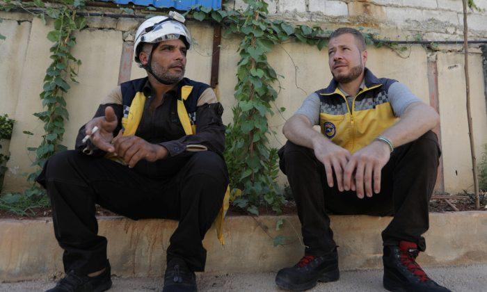 Driven From Home, White Helmet Rescuers Start Over in North Syria