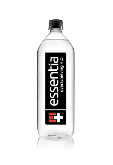 Essentia is purified alkaline water; a proprietary ionization process removes bitter-tasting acidic ions. (Courtesy of Essentia)