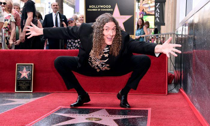 King of Parodies “Weird Al” Yankovic Presented With Hollywood Star