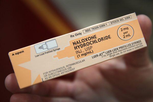 Naloxone, known by the commercial name Narcan, reverses the effects of opioid overdoses. (Scott Olson/Getty Images)
