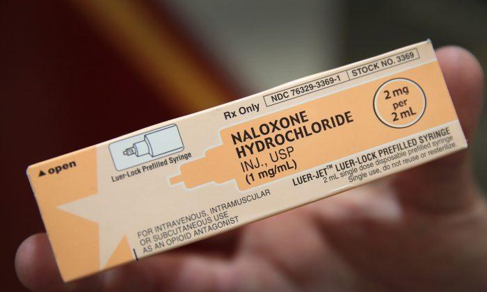 California Joins a New Jersey Company to Make Generic Opioid Overdose Reversal Drug