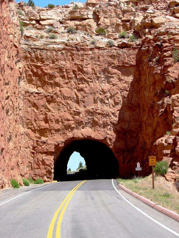 Tunnel entrance located near Fruita, Colorado. (John M. Smith)