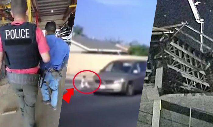 Top 5 Videos of the Day: ICE Raid on Texas Plant Finds 160 Illegal Immigrants