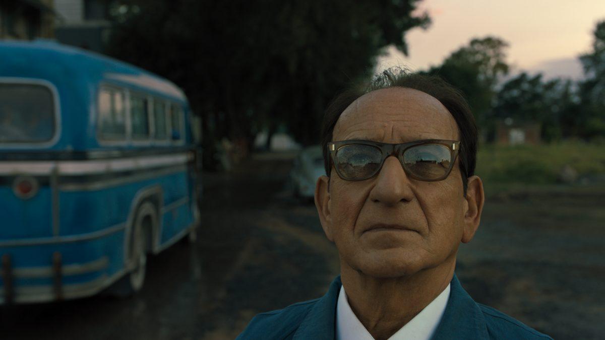 Ben Kingsley stars as Adolf Eichmann pretending to be an Argentine in “Operation Finale.” (Metro Goldwyn Mayer Pictures)