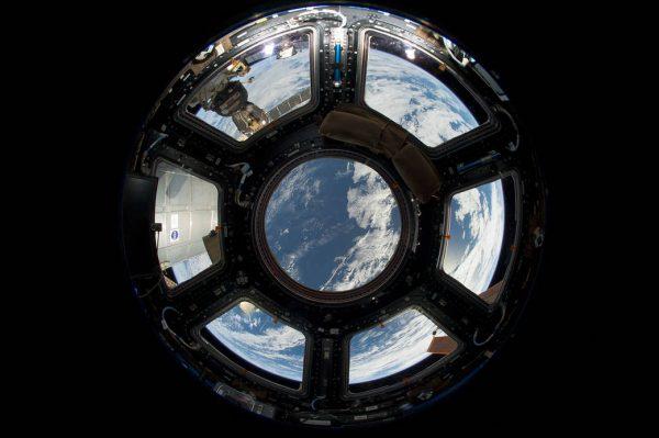 A view of Earth as seen from the Cupola on the Earth-facing side of the International Space Station on June 12, 2013. (NASA)