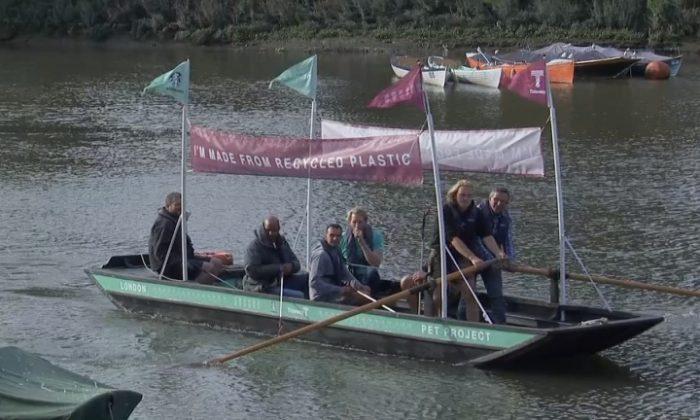 Recycled Plastic Boat Tackles Plastic Pollution in Thames River