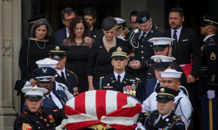 Burying John McCain