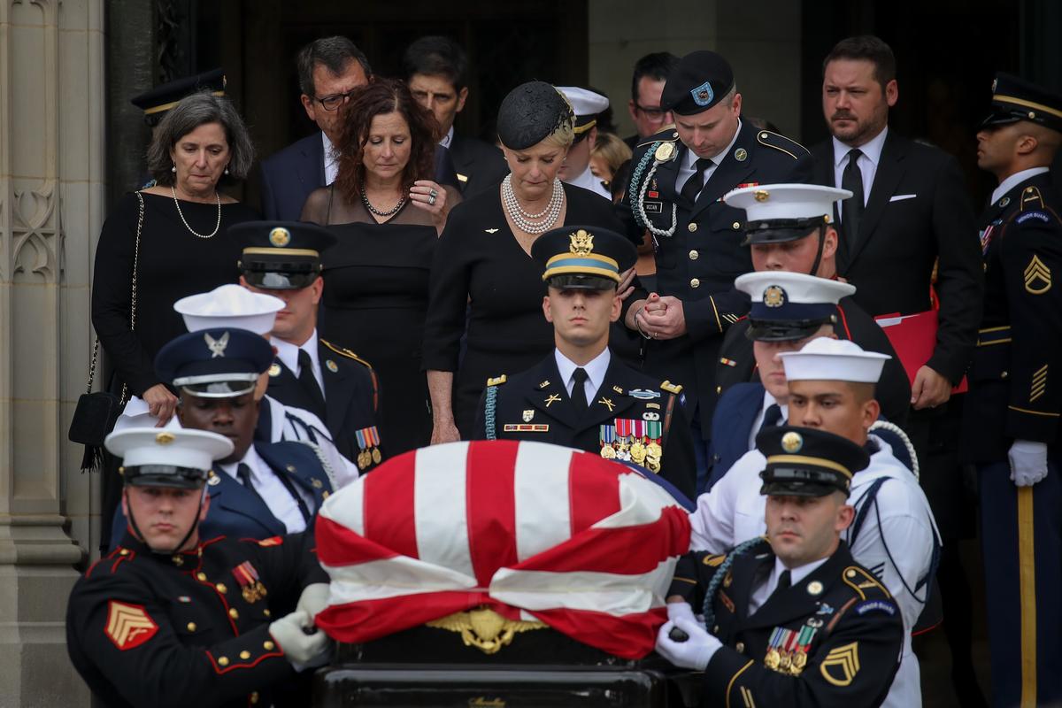 Burying John McCain