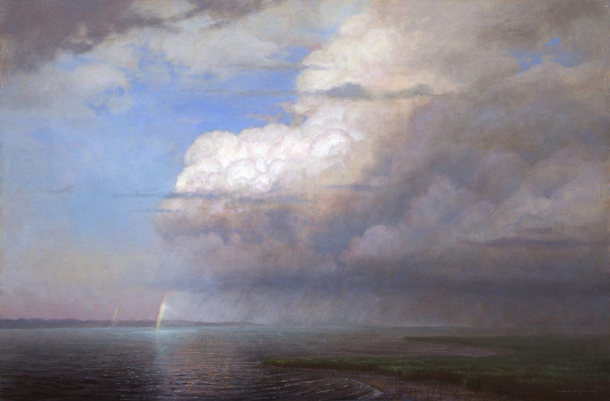 "After the Storm, Genesis 9: 12–16" by Thomas Kegler. Oil, 24 inches by 36 inches. (Thomas Kegler)