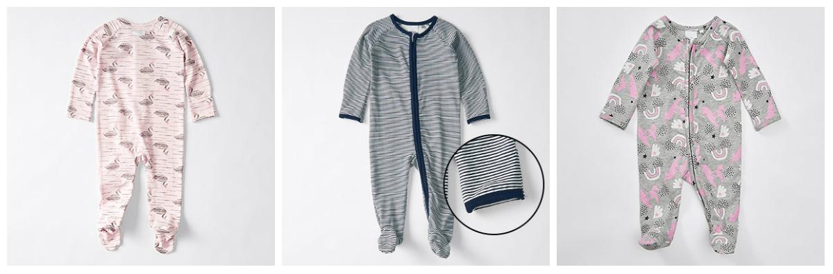 (L)Swan Pink Coverall , Stripe Navy Coverall , (R) Pony Grey Coverall, Aug. 4, 2018. (Target Australia)
