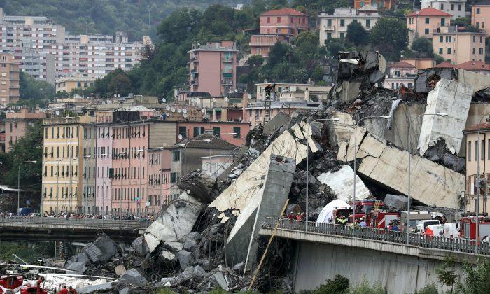 Italy Magistrates Investigate 20 Suspects in Connection With Bridge Collapse