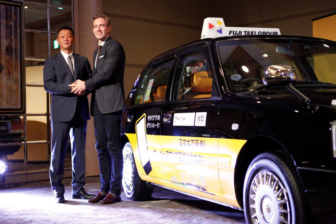 Uber Launches Taxi-Hailing App in Japan’s Nagoya