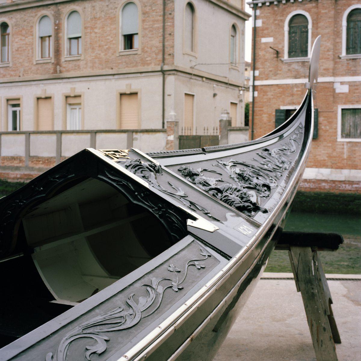 A finely finished Tramontin gondola. (Susanna Pozzoli)