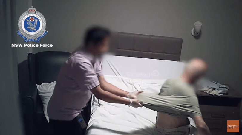 A care worker for the aged, Prakash Paudyal, was charged on Sept. 5 of assaulting an elderly man in Sydney at a care facility for the elderly—his actions caught on camera in what police call “disgraceful.” (NSW Police Force/Storyful)