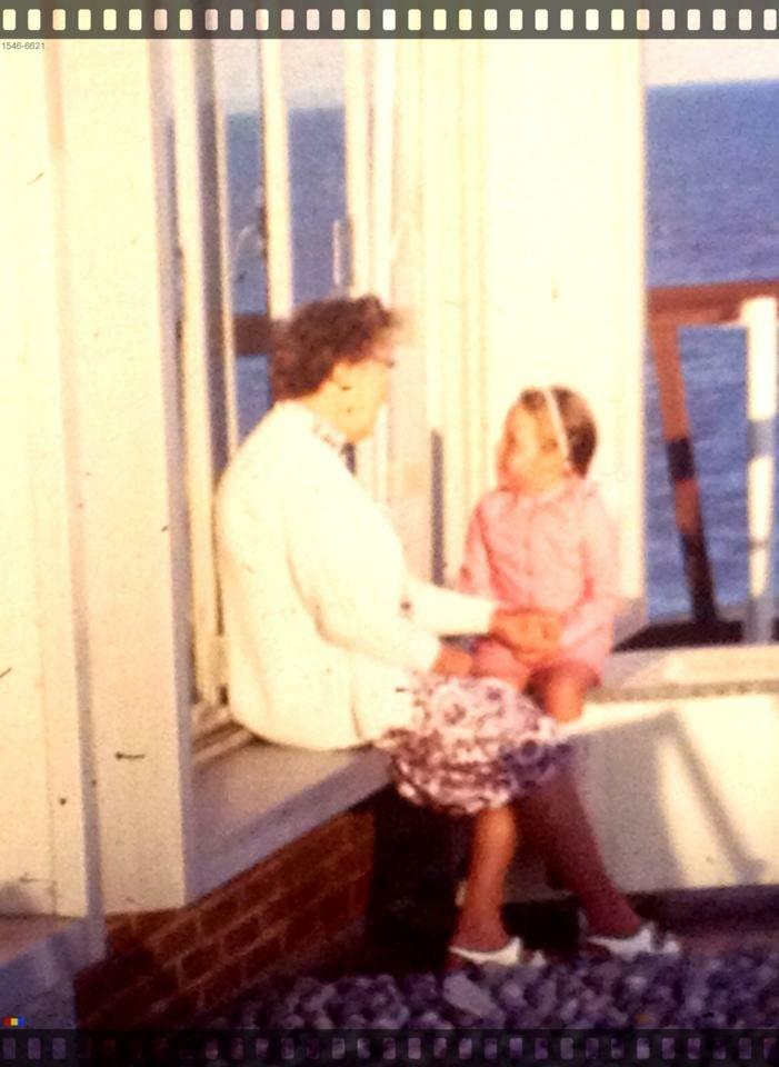 Callie Di Nello sitting beside her Grandmother who used to read her "The Song of Hiawatha." (Courtesy of Callie Di Nello)