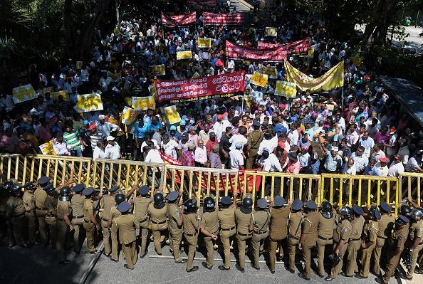 Sri Lankans Protest Against Its Government’s Leasing of a Major Port to China