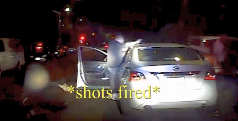 The Los Angeles Police Department released video footage of an officer-involved shooting after a traffic stop. (LAPD)