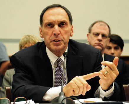 Richard S. Fuld Jr., CEO of Lehman Brothers, testifies before the U.S. House Oversight and Government Reform Committee on Oct. 6, 2008, in Washington, D.C. Fuld took full responsibility for his decisions and defended his actions as “prudent and appropriate” based on information he had at the time. (Karen Bleier/AFP/Getty Images)