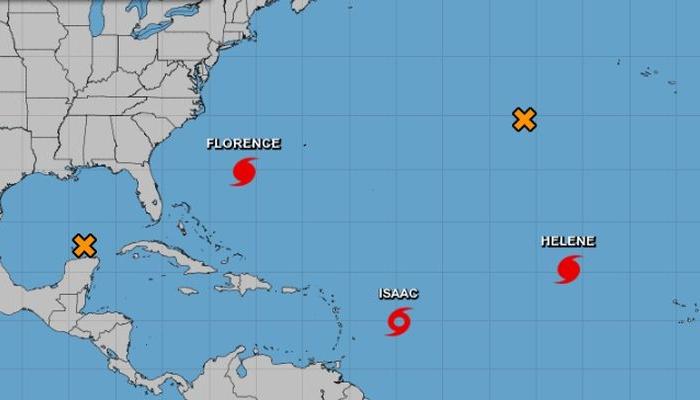 Hurricane Helene, Tropical Storm Isaac Update: Latest Path of Storms