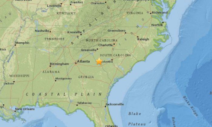 2.6-Magnitude Earthquake Hits South Carolina: USGS