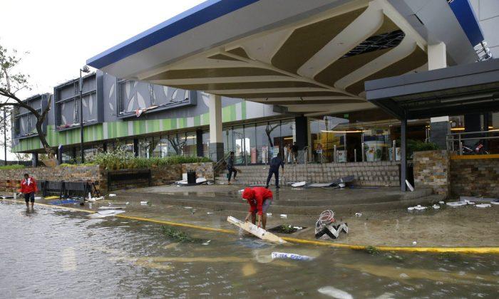 Ferocious Typhoon Plows Through Rain-Soaked Philippines