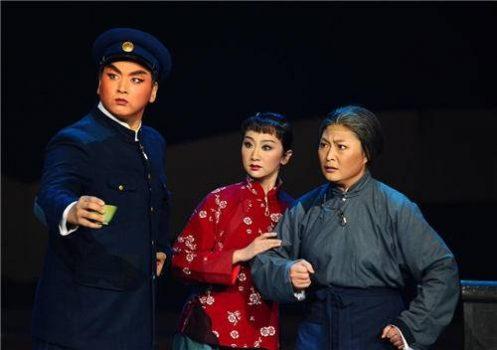 A still from "The Legend of the Red Lantern," a Chinese communist "model opera." (Public Domain)