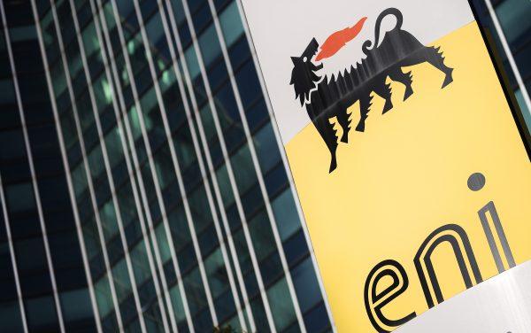 The headquarters of the Italian oil and gas company Eni in San Donato Milanese, on Oct. 27, 2017. (Marco Betrorello/AFP/Getty Images)