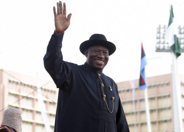 Former Nigerian President Goodluck Jonathan at the Eagles Square in Abuja, Nigeria, on May 29, 2015. (Pius Utomi Ekpei/AFP/Getty Images)