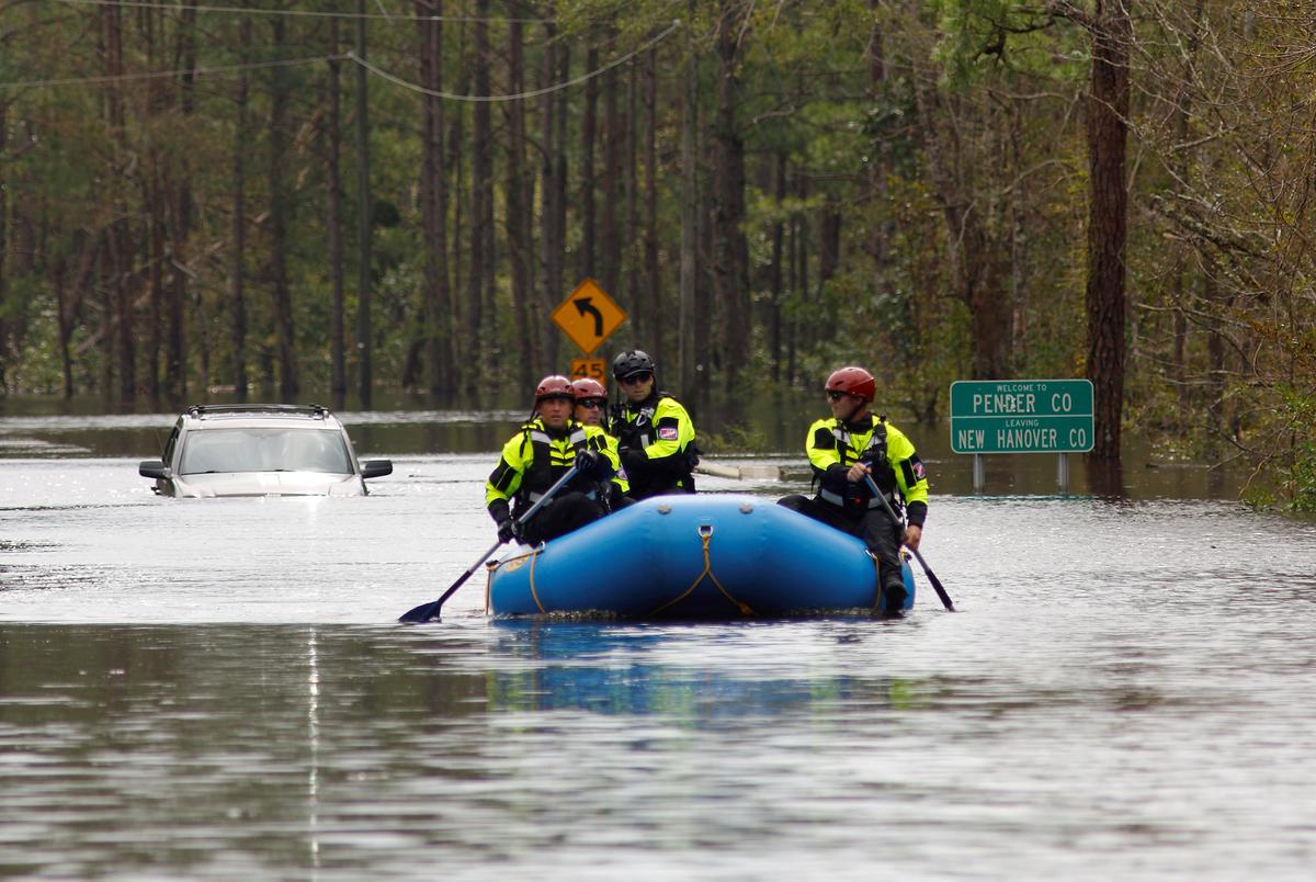 Florence’s Drenching Rains Kill 23 in the Carolinas