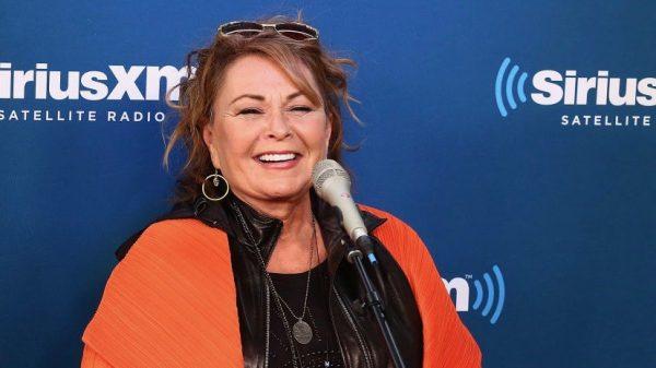 Actress Roseanne Barr speaks during SiriusXM's Town Hall on March 27, 2018. (Photo by Astrid Stawiarz/Getty Images for SiriusXM)