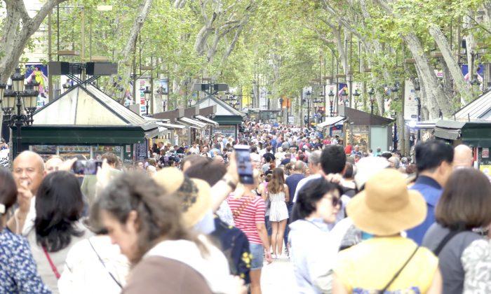 Mass Tourism a Struggle for Barcelona Residents