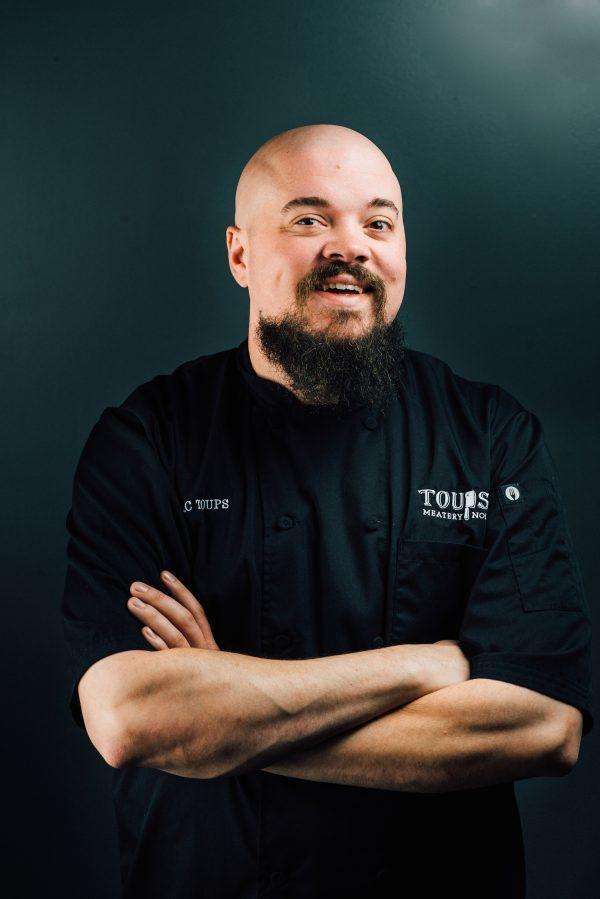 Isaac Toups, chef and owner, Toups Meatery and Toups South. (Denny Culbert)