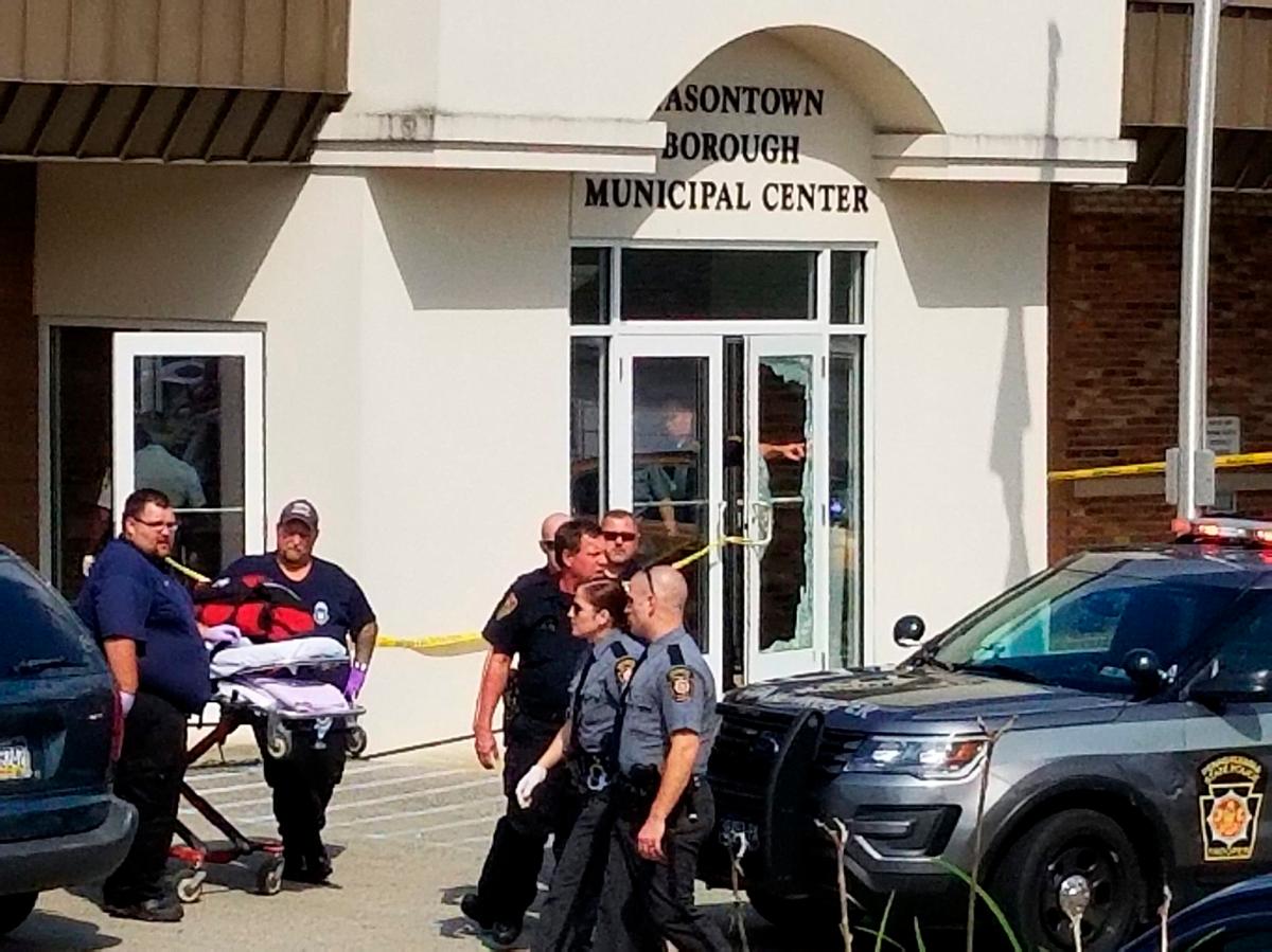 Police Kill Gunman Who Shot 4 in Pennsylvania Court Lobby